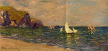 尅勞德 莫奈 Sailboats at Sea, Pourville